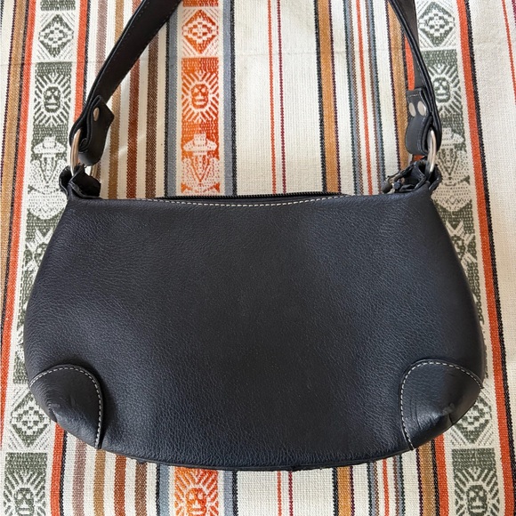 Prada Black Leather Crescent Shoulder Bag - Picture 2 of 3